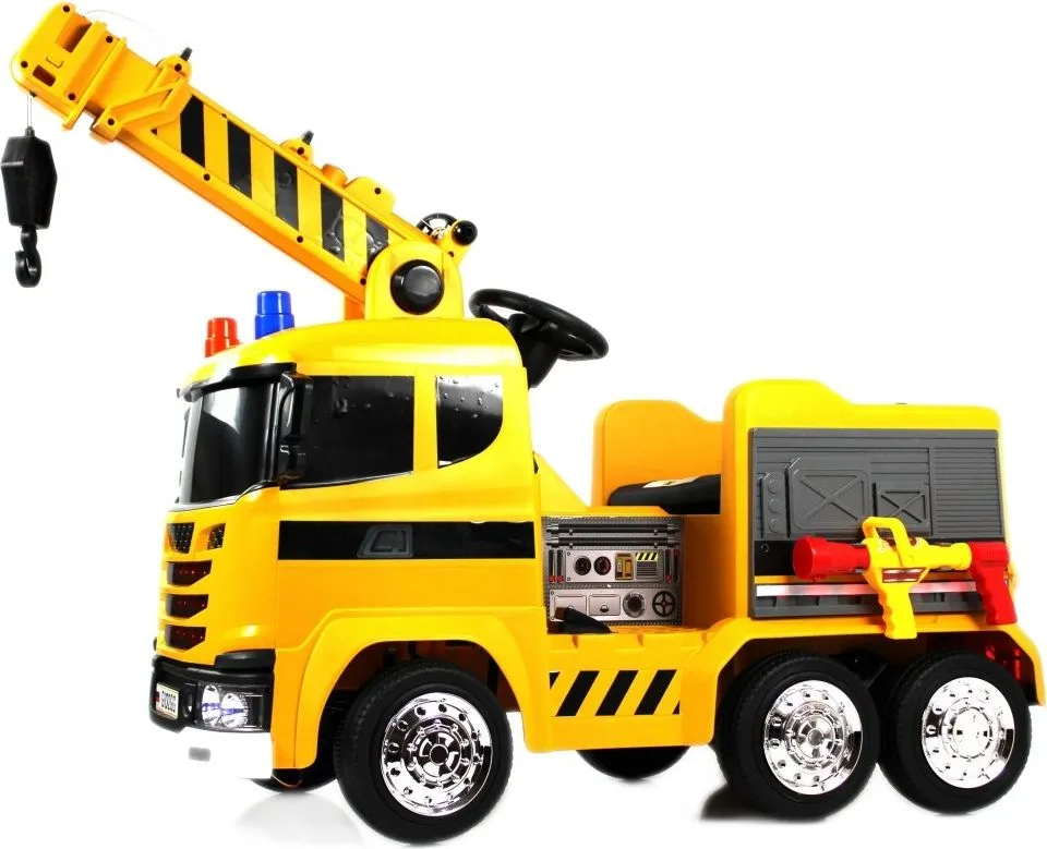 Детский электромобиль RiverToys G002GG желтый