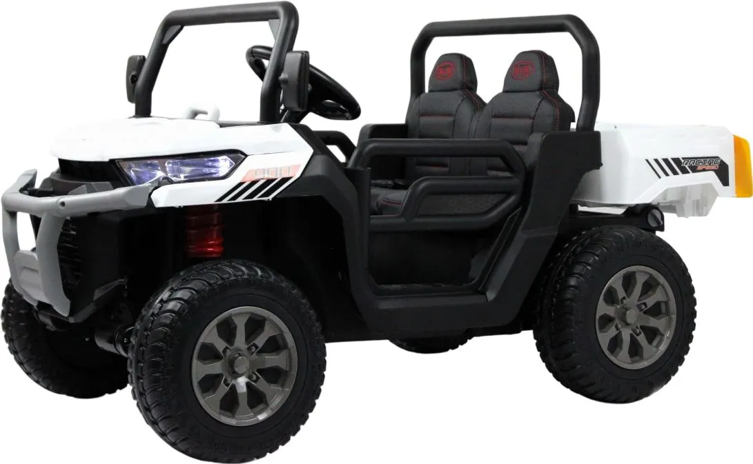 Детский электромобиль RiverToys H005HH белый