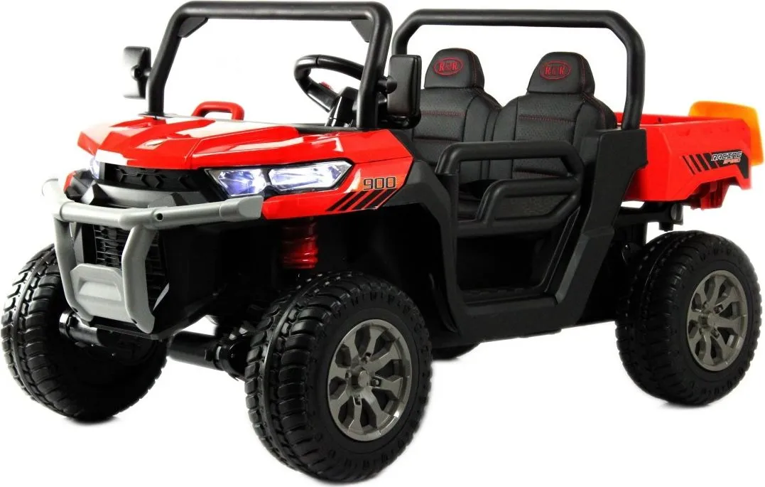 Детский электромобиль RiverToys H005HH красный