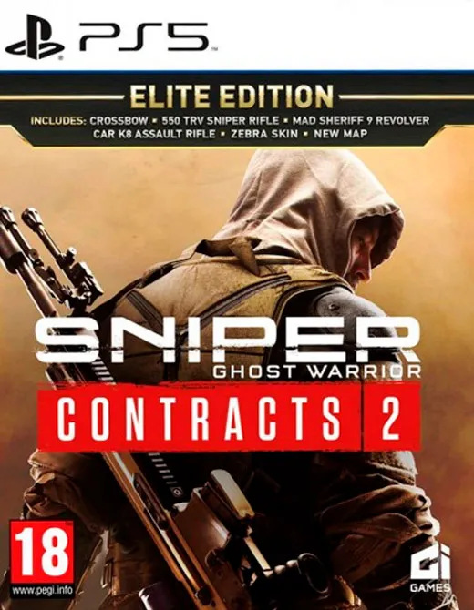 Игра Sniper: Ghost Warrior Contracts 2 - Elite Edition (PS5, русская версия)