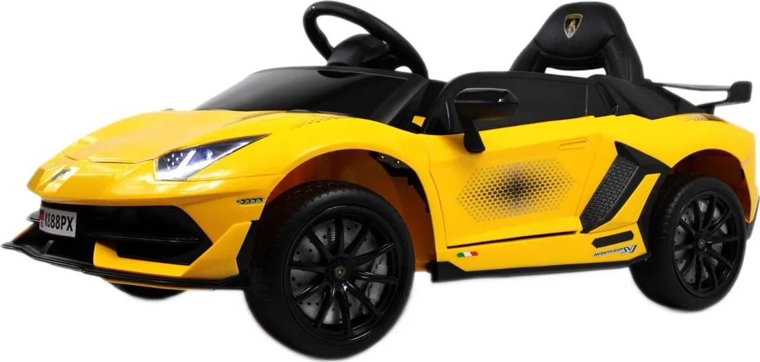 Детский электромобиль RiverToys K888PX желтый