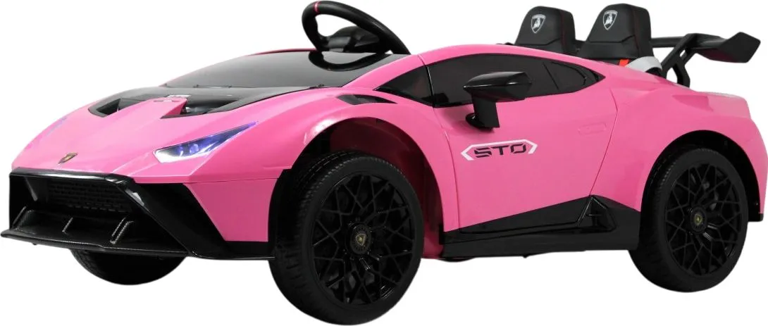 Детский электромобиль RiverToys Lamborghini Hurac?n STO (E888EE) розовый