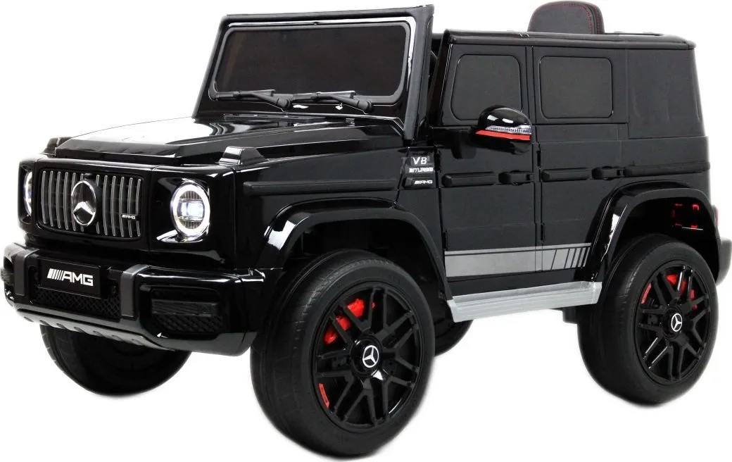 Детский электромобиль RiverToys Mercedes-Benz G63 4WD (K999KK) черный