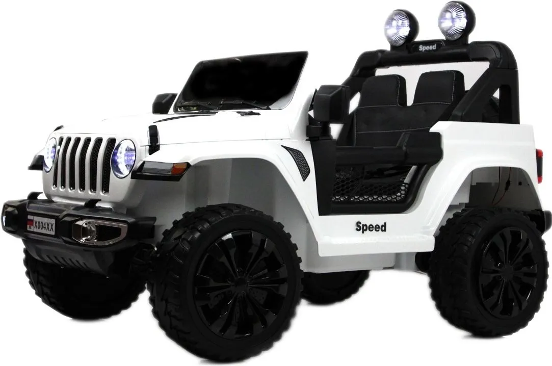 Детский электромобиль RiverToys X004XX белый