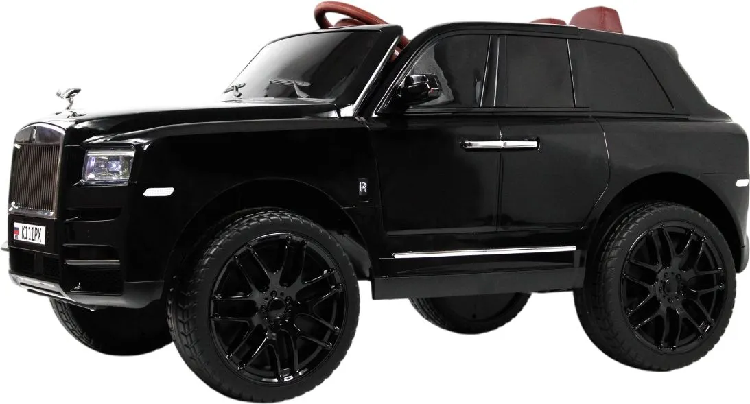 Детский электромобиль RiverToys K111PX черный глянец