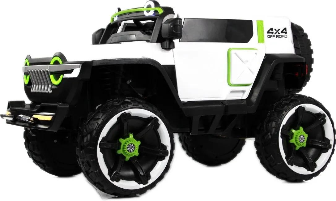 Детский электромобиль RiverToys М222БХ белый