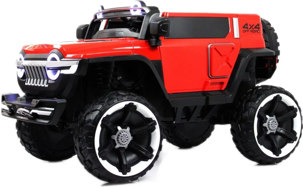 Детский электромобиль RiverToys М222БХ красный