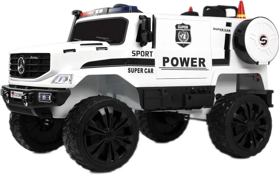 Детский электромобиль RiverToys C333MC белый