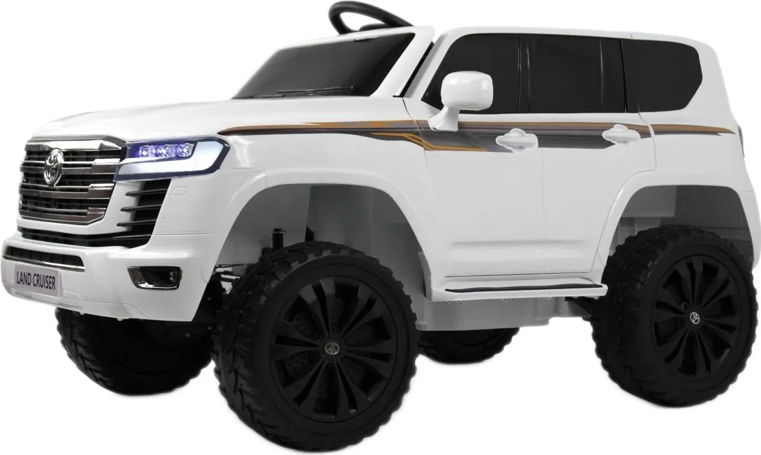 Детский электромобиль RiverToys Toyota Land Cruiser 300 L999LL белый