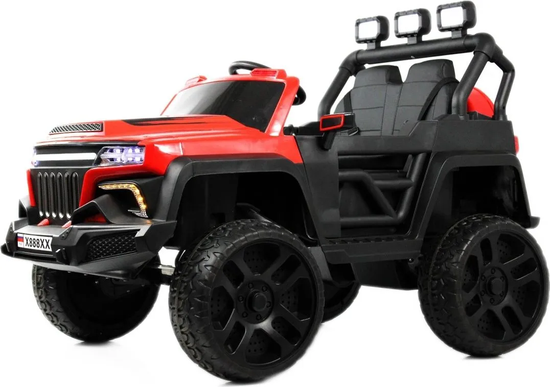 Детский электромобиль RiverToys X888XX красный