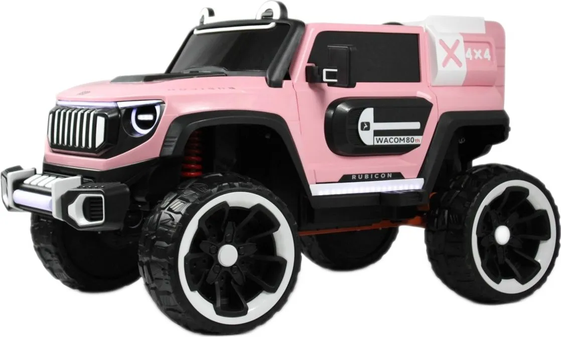 Детский электромобиль RiverToys E007EE розовый