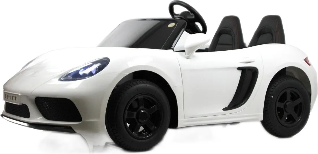 Детский электромобиль RiverToys T911TT белый