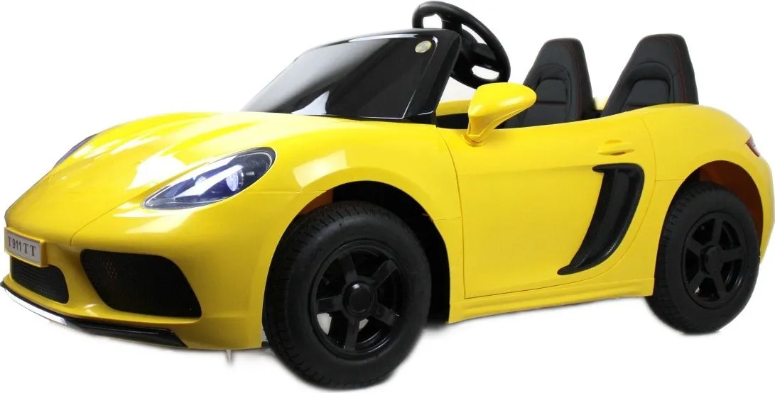 Детский электромобиль RiverToys T911TT желтый