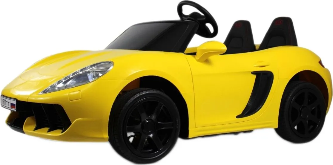 Детский электромобиль RiverToys T911TT NEW желтый