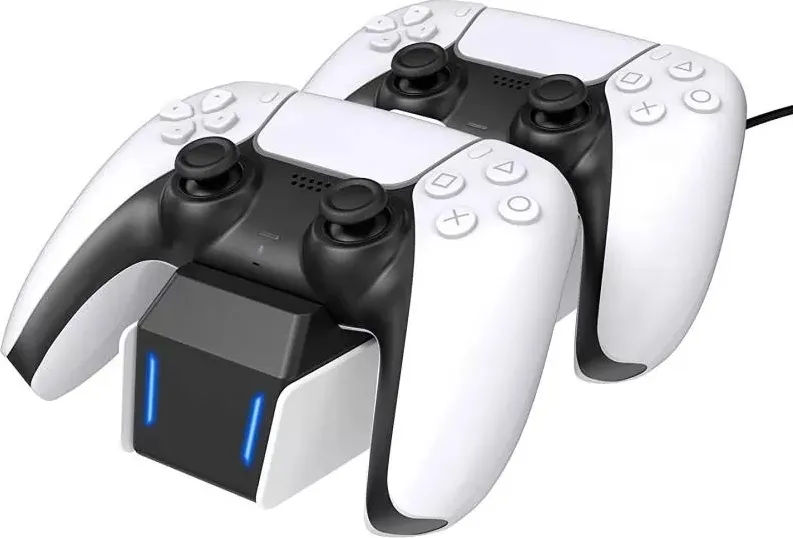 Зарядная станция для 2-х геймпадов Sony DualSense (IX-PS030 GT) Black/White (чёрный/белый)