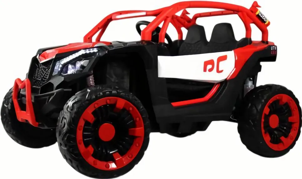 Детский электромобиль X707XX черно-красный