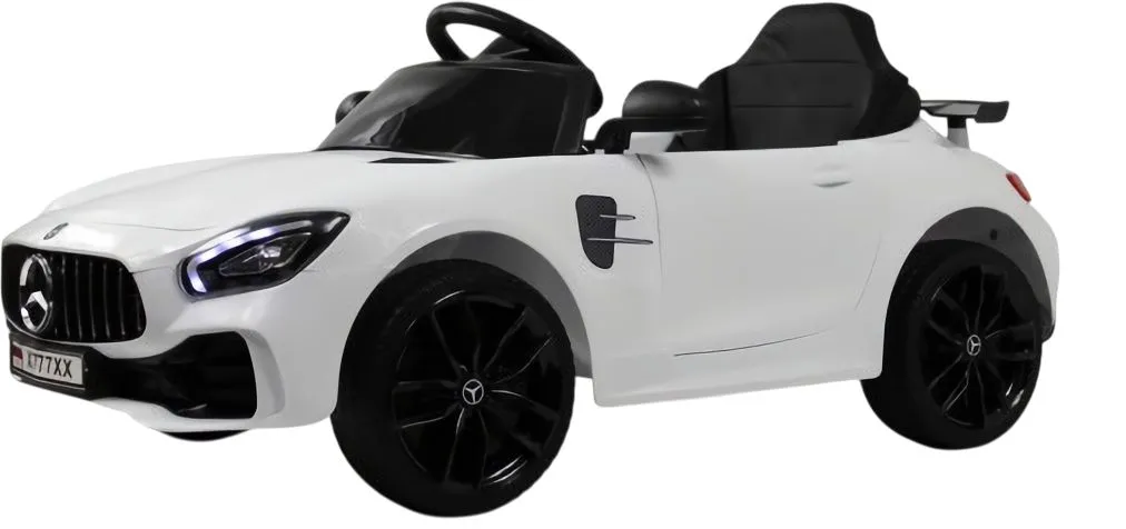 Детский электромобиль Mercedes-Benz AMG GT X777XX белый