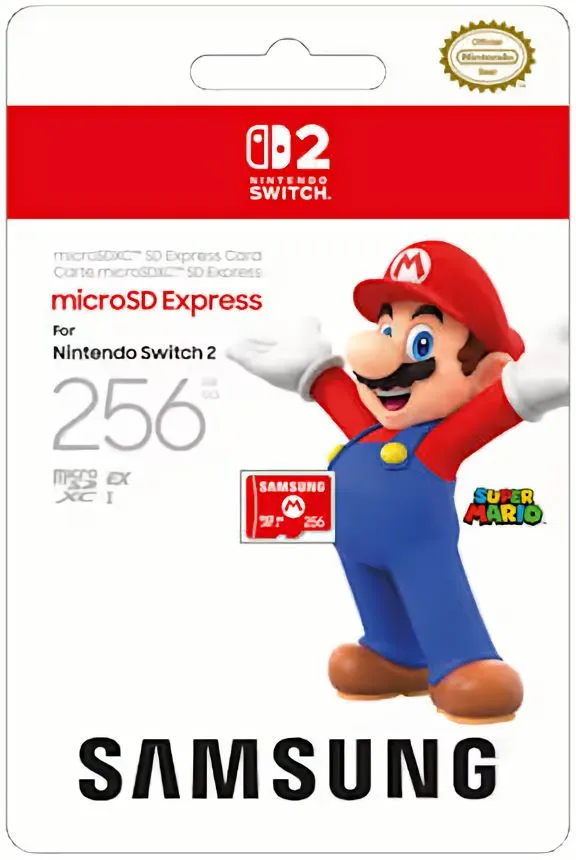 Карта памяти microSD Express card для Nintendo Switch 2