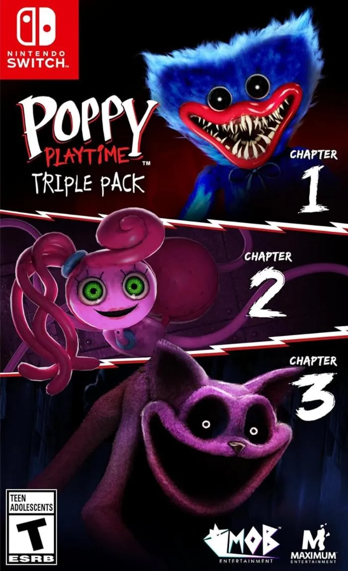 Игра Poppy Playtime Triple Pack (Nintendo Switch)