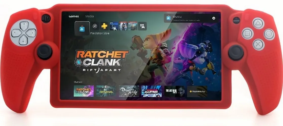 Силиконовый чехол DOBE для PS Portal Remote Player (красный) (TP5-3586 PSP)