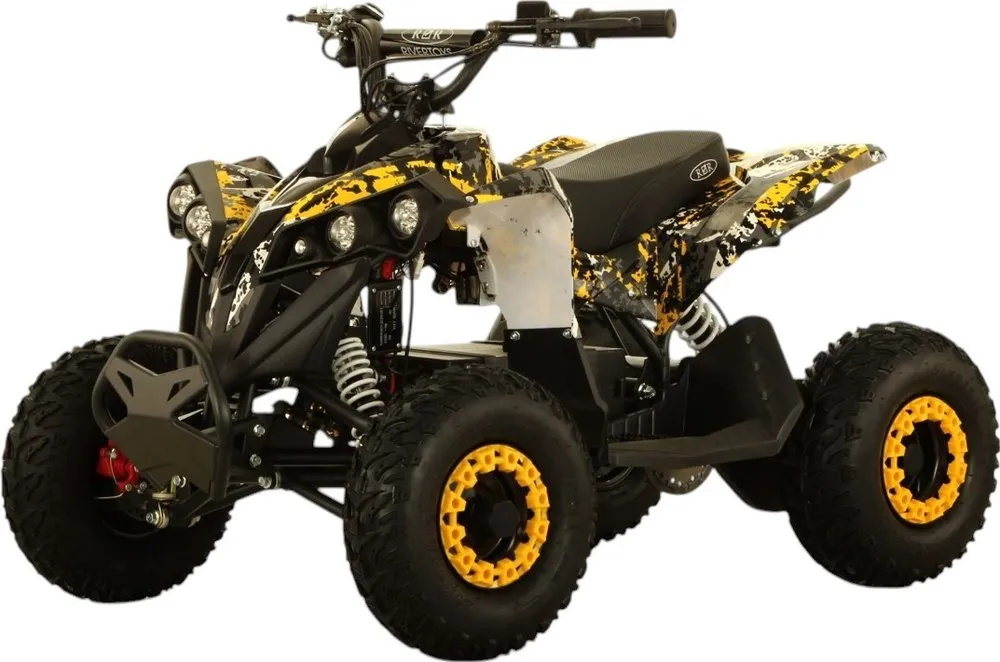 Детский электроквадроцикл RiverToys (MARK) (желтый Special)