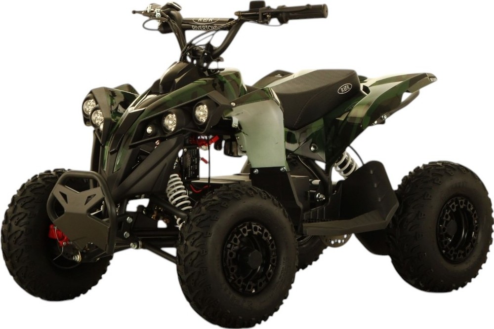 Детский электроквадроцикл RiverToys (MARK) (зеленый камуфляж)