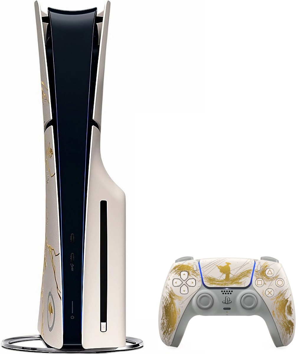 Игровая приставка Sony PlayStation 5 Slim Ghost of Yotei Gold Limited Edition 1 Тб SSD (c приводом) (PS5 Slim)