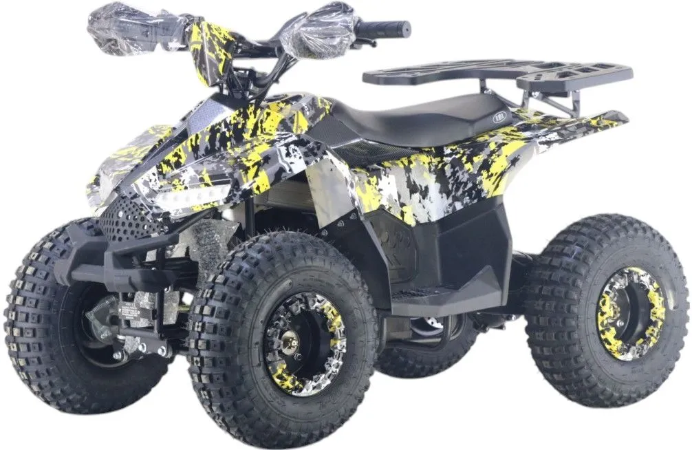 Детский электроквадроцикл RiverToys (LEON-48V-YELLOW-SPECIAL) желтый Special