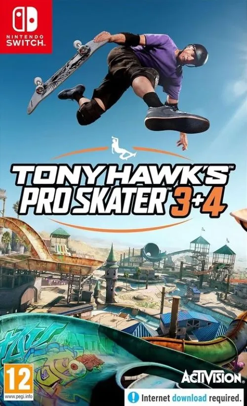 Игра Tony Hawk's Pro Skater 3 + 4 (Nintendo Switch)