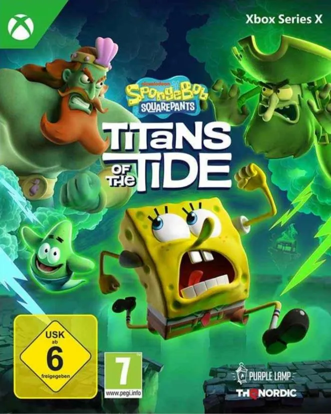Игра SpongeBob SquarePants: Titans of the Tide (Xbox Series X, русская версия)