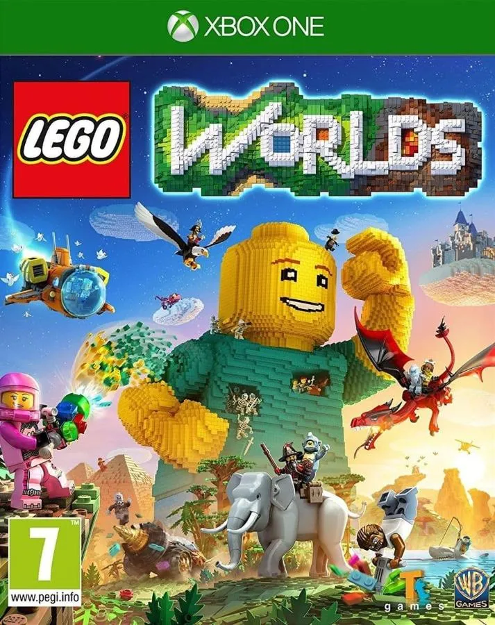 Игра LEGO Worlds (XBOX One, русские субтитры)